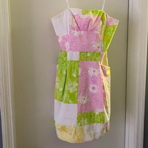 Lilly Pulitzer strapless dress